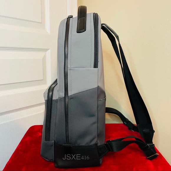 Tumi Harrison Webster Backpack - Pieced Grey - Picture 9 of 13